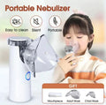 Portable Mesh Nebulizer Machine JSL-W302 with Masks & Mini Inhaler for Kids & Adults