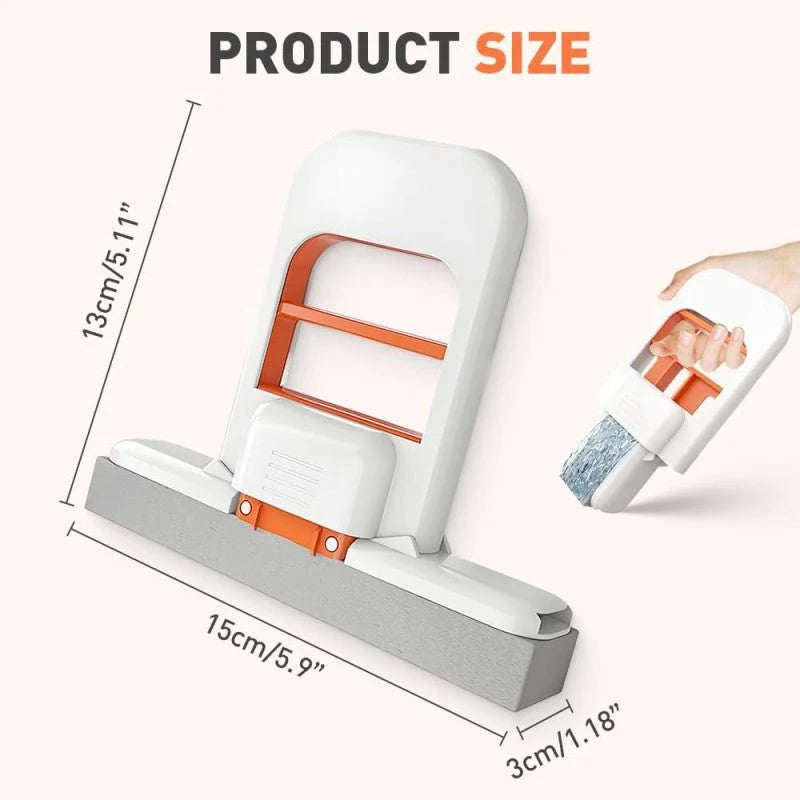 Portable Hands-Free Mini Floor Mop for Easy Cleaning