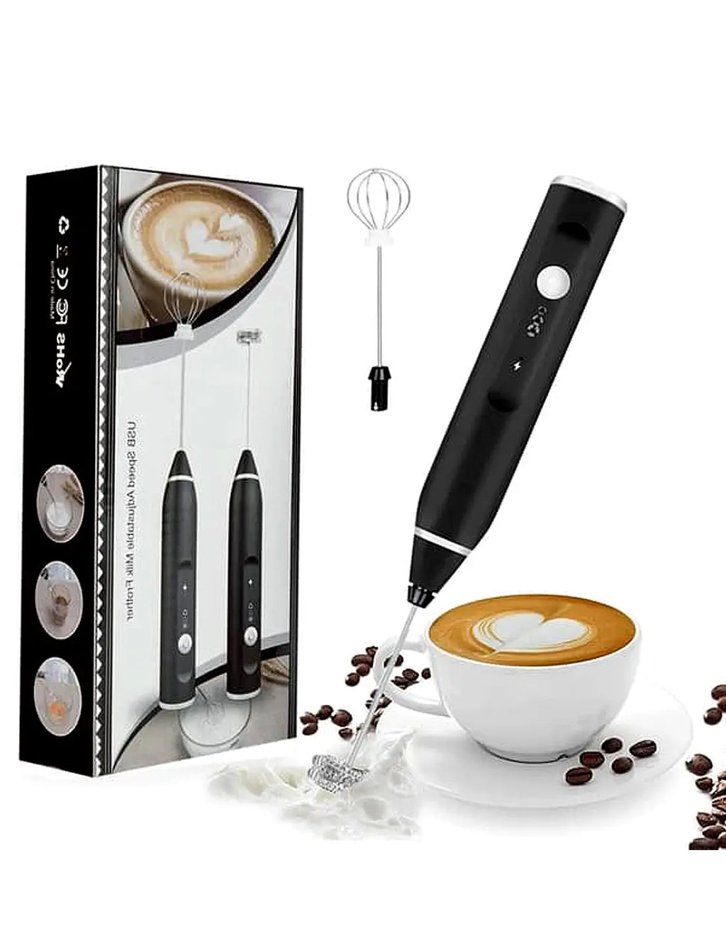 2 in 1 Rechargeable Coffee Beater